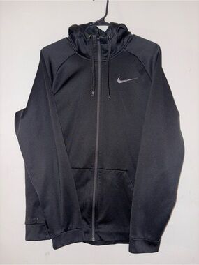Nike Black Full-Zip Lightweight Hoodie Jacket